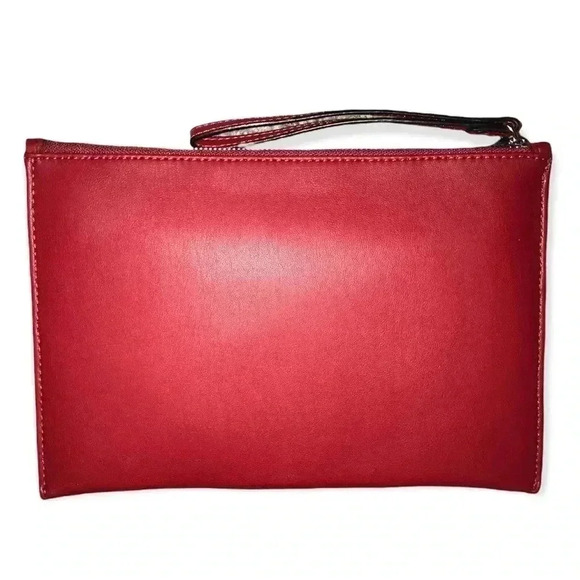 DKNY Quilted Chevron Print Wristlet - Picture 2 of 6